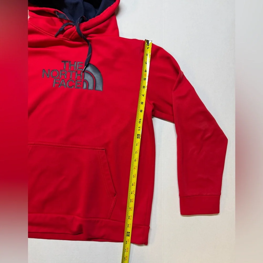 The North Face Red And‎ Navy Blue Men’s Large Hoodie Sweatshirt